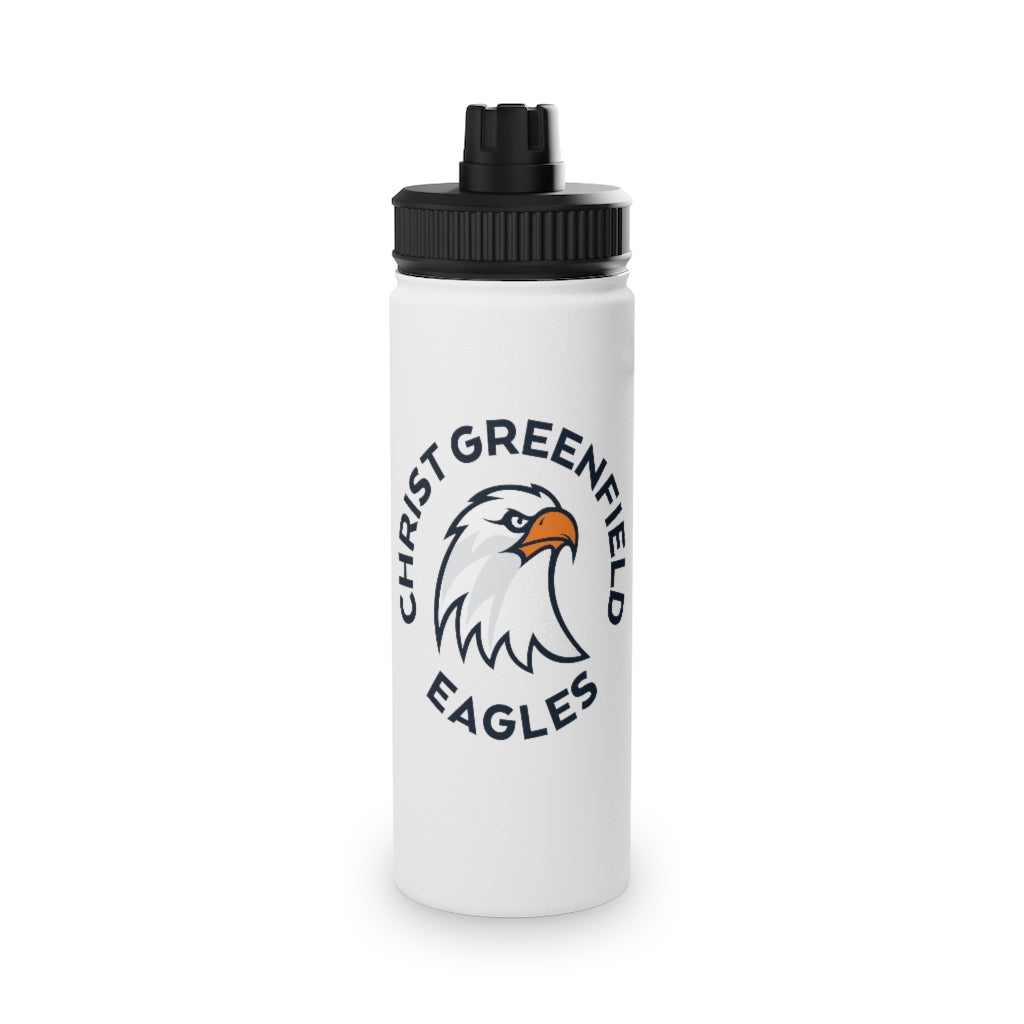 CG School Stainless Steel Water Bottle, Sports Lid