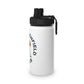 CG School Stainless Steel Water Bottle, Sports Lid