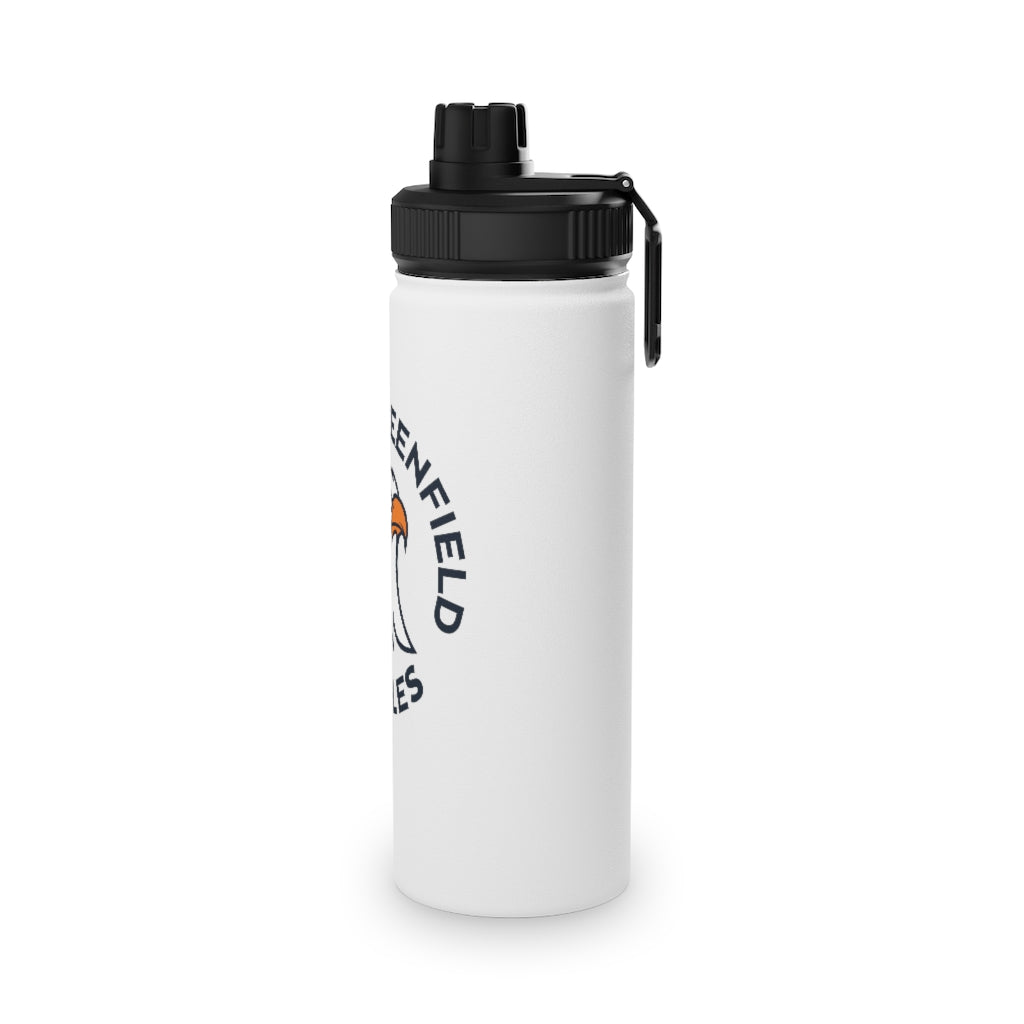 CG School Stainless Steel Water Bottle, Sports Lid